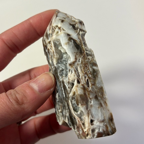 Natural Sphalerite Crystal Cluster Tower - Picture 9 of 17